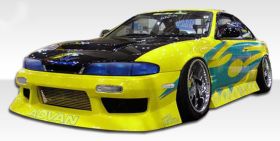 1995-1996 Nissan 240SX Duraflex Type U Front Bumper Cover - 1PC - 104626