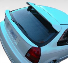 1996-2000 Honda Civic HB Duraflex Type R Roof Window Wing Spoiler - 1PC - 101765