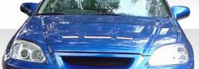 1996-1998 Honda Civic Duraflex Predator Hood - 1PC - 105540