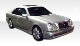1996-1999 Mercedes E Class W210 Duraflex LR-S Side Skirts Rocker Panels - 2PC - 
