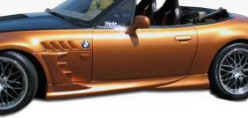 1996-2002 BMW Z3 E36/7 4 cyl Duraflex Vader Side Skirts Rocker Panels - 4PC - 10