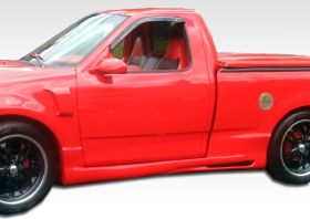 1997-2003 Ford F-150 2DR Extended Cab Duraflex Platinum Side Skirts Rocker Panel