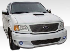 1997-1998 Ford F-150 Expedition Duraflex Lightning SE Front Bumper Cover - 1PC -