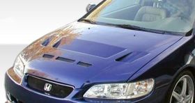 1998-2002 Honda Accord 2DR Duraflex Predator Hood - 1PC - 105534