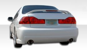 1998-2002 Honda Accord 4DR Duraflex B-2 Rear Bumper Cover (dual exhaust) - 1PC -