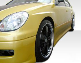 1998-2005 Lexus GS Series GS300 GS400 GS430 Duraflex Type W Side Skirts Rocker P