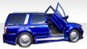 1998-2002 Lincoln Navigator Duraflex Platinum Side Skirts Rocker Panels - 2PC - 