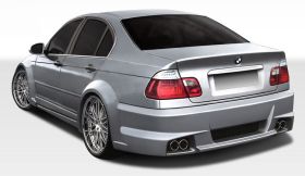 1999-2005 BMW 3 Series E46 4DR Duraflex I-Design Wide Body Rear Bumper Cover - 1