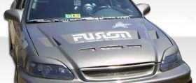 1999-2000 Honda Civic Duraflex Predator Hood - 1PC - 105541