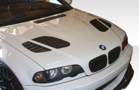 1999-2002 BMW 3 Series E46 2DR Duraflex GTR Look Hood - 1PC - 107179