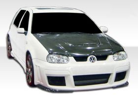 1999-2005 VW Golf GTI Duraflex Velocity Side Skirts Rocker Panels - 2PC - 104522