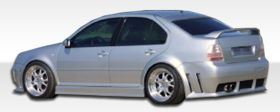 1999-2005 VW Jetta Duraflex Piranha Side Skirts Rocker Panels - 2PC - 102196