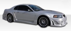1999-2004 Ford Mustang Duraflex Bomber Side Skirts Rocker Panels - 2PC - 103275