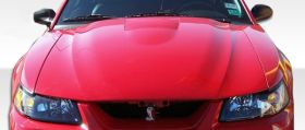 1999-2004 Ford Mustang Duraflex Cobra R Hood - 1PC - 104709