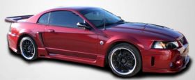 1999-2004 Ford Mustang 2dr Special Edition Poly-Urethane Side Skirts - EXD-105798