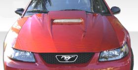 1999-2004 Ford Mustang Duraflex Spyder 3 Hood - 1PC - 102071