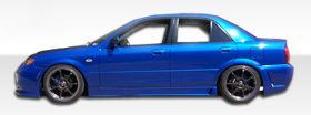 1999-2003 Mazda Protege Duraflex B-2 Side Skirts Rocker Panels - 2PC - 103272