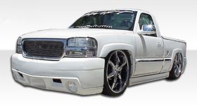 1999-2005 GMC Sierra 2000-2006 Yukon Duraflex VIP Front Bumper Cover - 1PC - 103