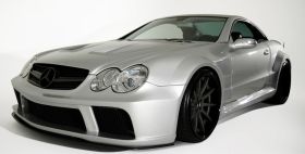 2003-2008 Mercedes SL Class R230 AF Signature Series 1 Wide Body Conversion Kit (CFP GFK) 12PC - 108146