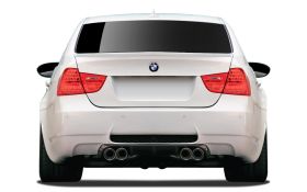 2008-2013 BMW M3 E90 4DR Carbon AF-1 Rear Diffuser (CFP) 1PC - 108519