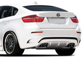 2008-2014 BMW X6 E71 E72 Urethane AF-4 Rear Bumper Cover (PUR-RIM) 1PC - 108612