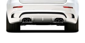 2008-2014 BMW X6 E71 E72 AF-4 Rear Diffuser (GFK) 1PC - 108613