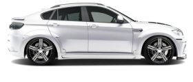 2008-2014 BMW X6 E71 E72 AF-5 Wide Body Side Skirts (GFK) 2PC - 108719