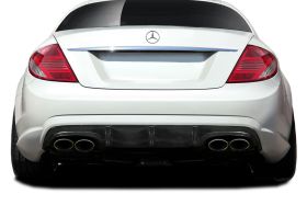 2007-2009 Mercedes CL63 W216 Black Series Carbon AF-1 Rear Diffuser (CFP) 1PC - 108924