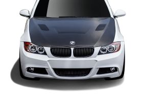 2007-2010 BMW 3 Series E92 2dr E93 Convertible Carbon AF-1 Hood (CFP) 1PC - 108932