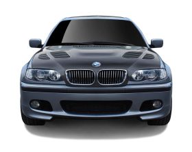 2002-2005 BMW 3 Series E46 4DR Carbon AF-2 Hood (CFP) 1PC - 108935