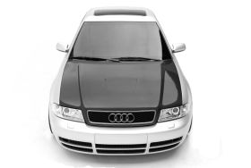 1996-2001 Audi A4 S4 B5 Carbon AF-1 Hood (CFP) 1PC - 108941
