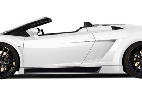 2004-2008 Lamborghini Gallardo AF-1 Wide Body Side Skirt Rocker Panels (GFK) 2PC - 109603