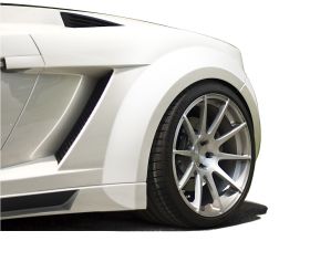 2004-2008 Lamborghini Gallardo AF-1 Wide Body Rear Fender Flares (GFK) 2PC - 109606