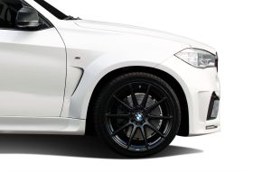2014-2018 BMW X5 F15 Urethane AF-1 Wide Body Front Fender Flares (PUR-RIM) 2PC - 112661