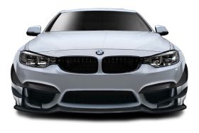 2014-2019 BMW 4 Series F32 AF-1 Wide Body Front Lip Spoiler 1PC (GFK) (Must be used with Couture M4 Look Front Bumper) - 113584