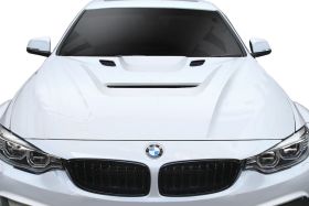 2012-2019 BMW 3 Series F30 / 2014-2019 4 Series F32 AF-1 Hood 1PC (GFK) - 113592