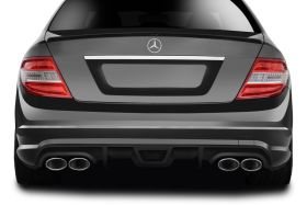 2008-2011 Mercedes C Class W204 / C63 AF-1 Rear Diffuser 1PC (GFK) - 113759