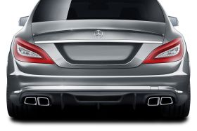 2012-2018 Mercedes W218 CLS63 AF-1 Rear Diffuser 1PC (GFK) - 113767