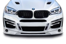 2015-2019 BMW X6 F16 / X6M F86 AF-1 Front Lip Splitter (GFK) 1PC - 114153