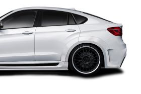 2015-2019 BMW X6 F16 / X6M F86 AF-1 Rear Fender Flares (PU-RIM) 6PC - 114158
