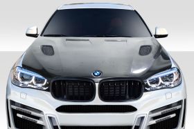 2015-2019 BMW X6 F16 / X6M F86 AF-1 Hood (CFP) 1PC - 114162