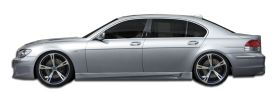 2002-2008 BMW 7 Series E66 Urethane Eros Version 1 Side Skirts Rocker Panels 2PC - 106905