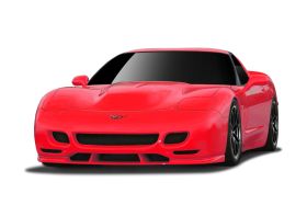 1997-2004 Chevrolet Corvette C5 Couture TS Edition Front Bumper 2PC - 108130