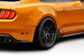 2015-2019 Ford Mustang Couture Grid Wide Body Rear Fender Flares 4PC - 114999
