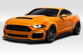 2018-2019 Ford Mustang Couture Urethane Grid Fender Flares 8PC - 115126
