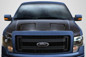 2009-2014 Ford F-150 Carbon Creations DriTech Ram Air Hood 1PC - 112936