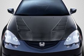 2002-2006 Acura RSX Carbon Creations DriTech TS-2 Hood 1PC - 112946