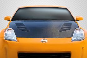 2003-2006 Nissan 350Z Z33 Carbon Creations DriTech TS-2 Hood 1PC - 112957