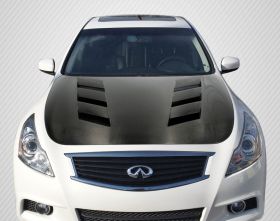 2007-2013 Infiniti G Sedan G25 G35 G37 / Q40 Carbon Creations DriTech AM-S Hood 1PC - 112964