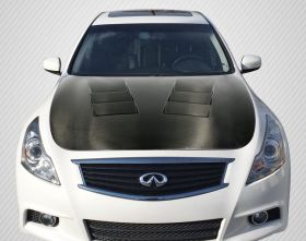 2007-2013 Infiniti G Sedan G25 G35 G37 / Q40 Carbon Creations DriTech TS-1 Hood 1PC - 112965